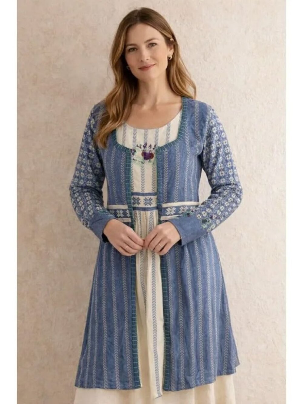 April Cornell Long Cardigan Sweater / Duster